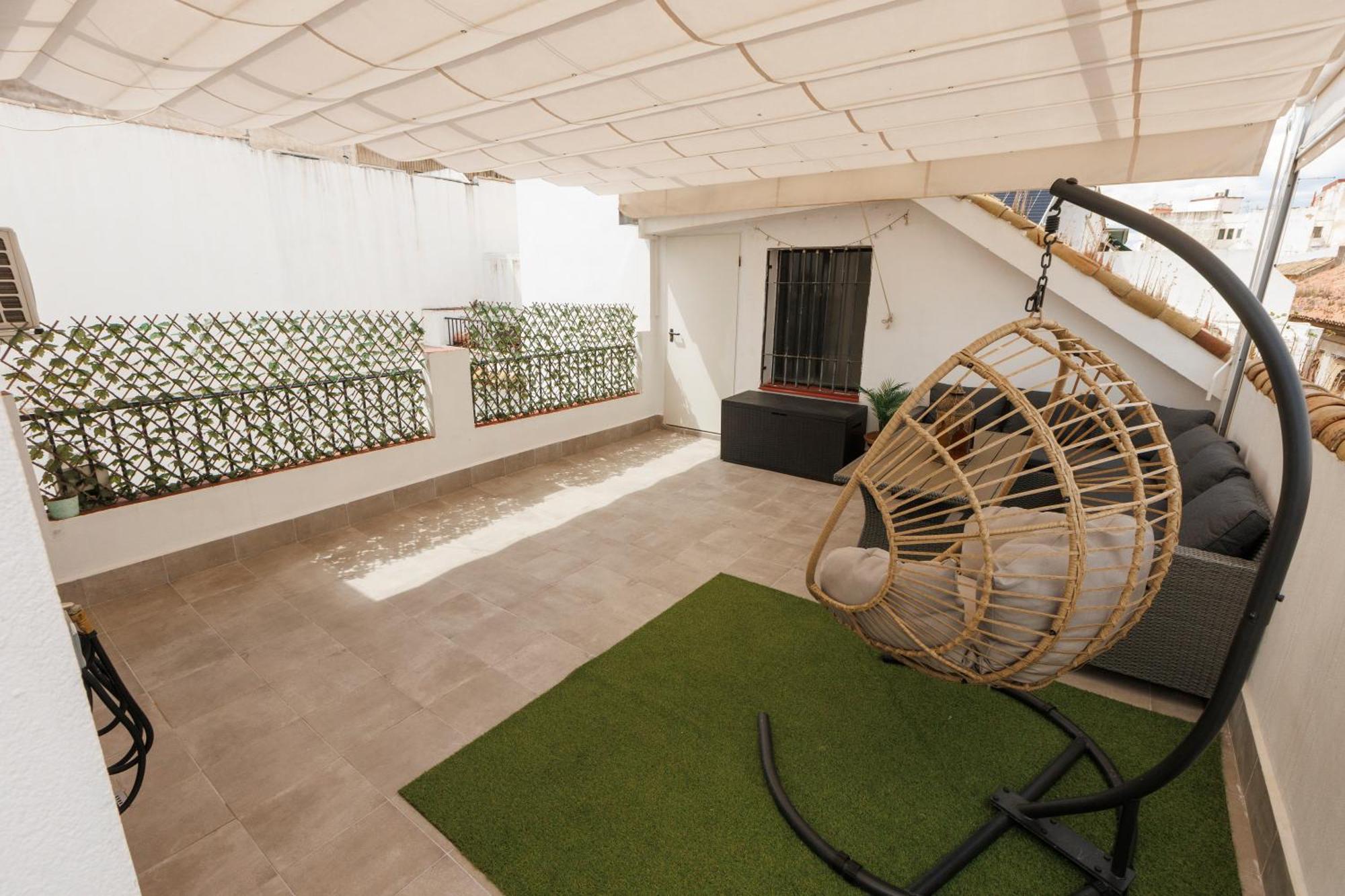 Bed and breakfast El Atico De Osario 5 Con Terraza - Great Location *